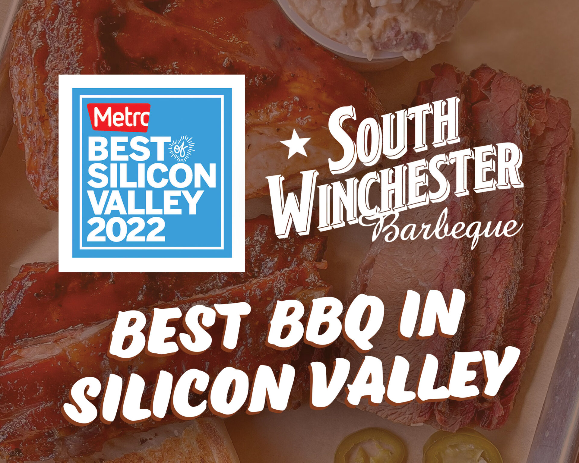 Voted Best BBQ in SIlicon Valley